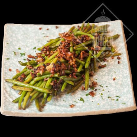 GREEN BEANS WITH BACON