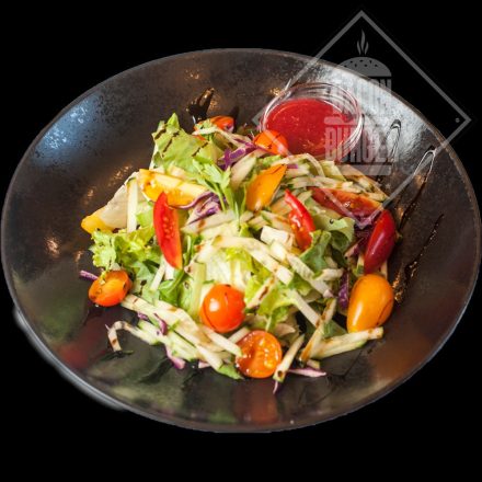 FRESH MIXED SALAD WITH A CHOSEN DRESSING